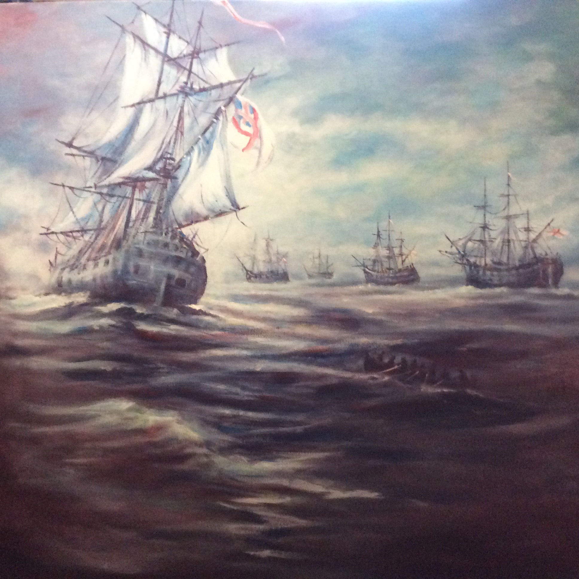 A fleet of grand british frigates