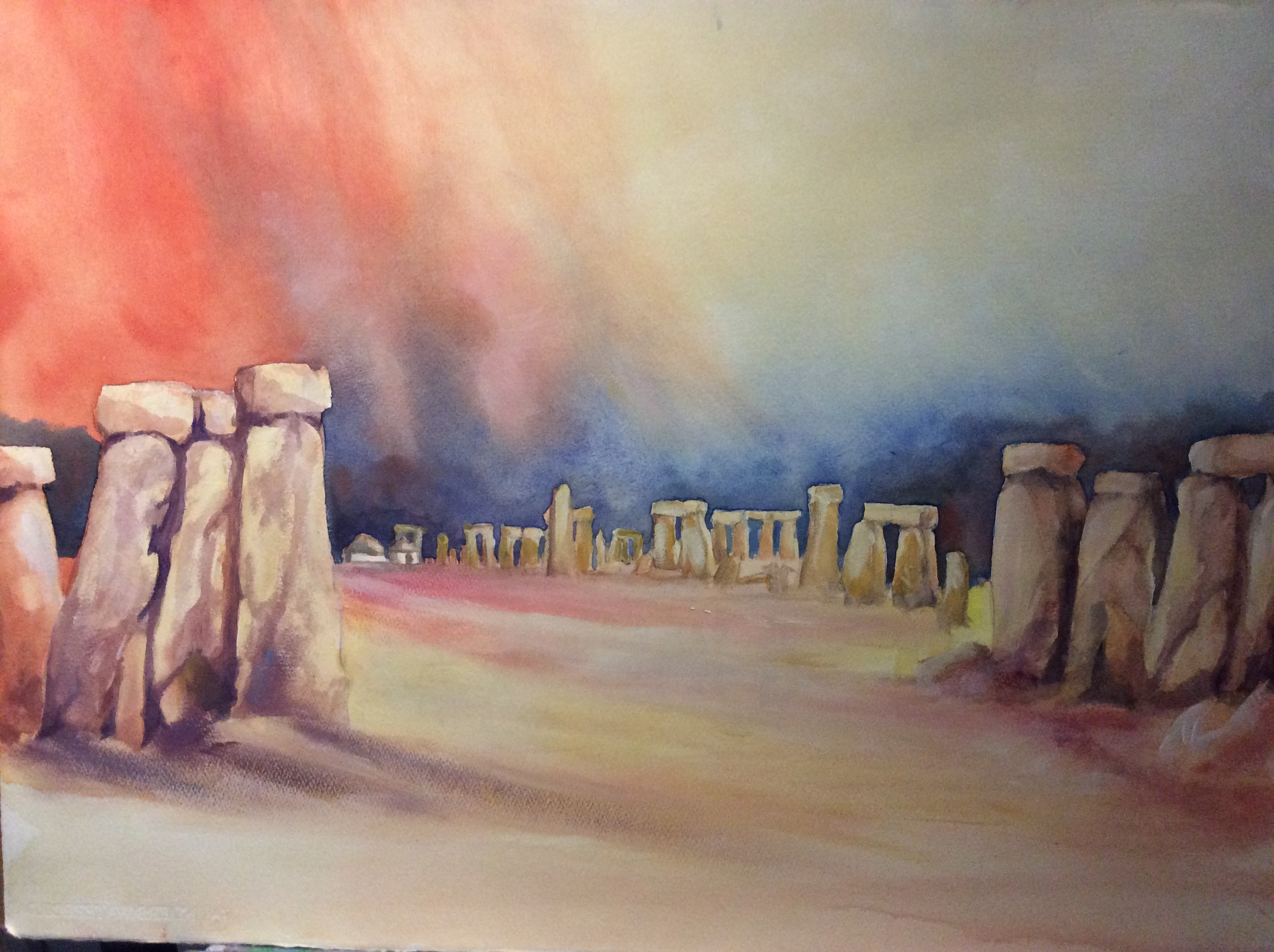 Stonehenge in the morning